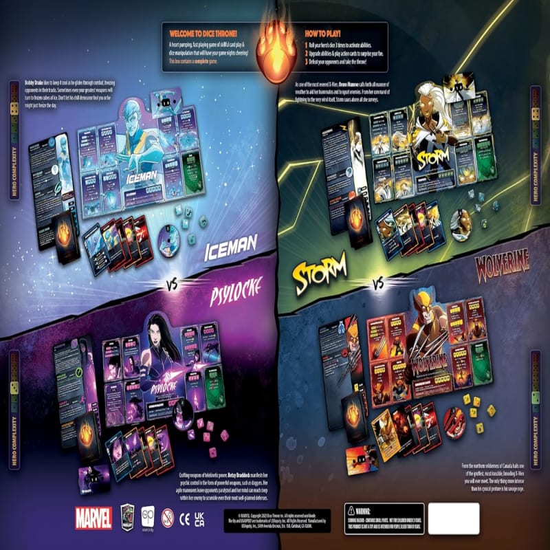 Marvel Dice Throne X-Men Box 1