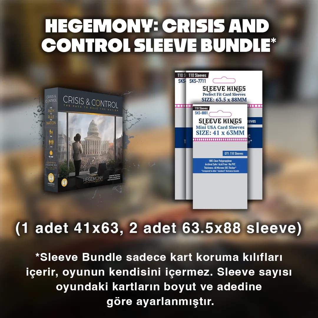 Hegemony: Crisis & Control Sleeve Bundle