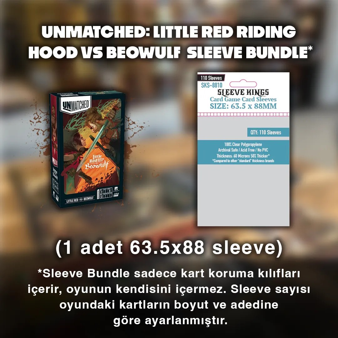Unmatched: Little Red Riding Hood Vs Beowulf Sleeve Bundle