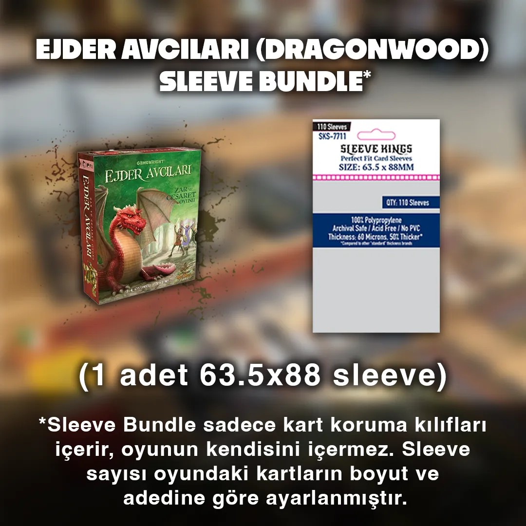 Ejder Avcıları (Dragonwood) Sleeve Bundle