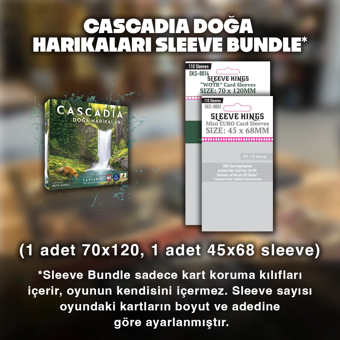 Cascadia Doğa Harikaları Sleeve Bundle