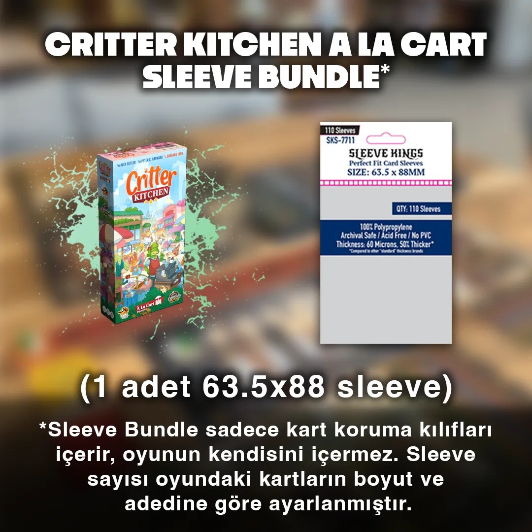 Critter Kitchen A La Cart Sleeve Bundle