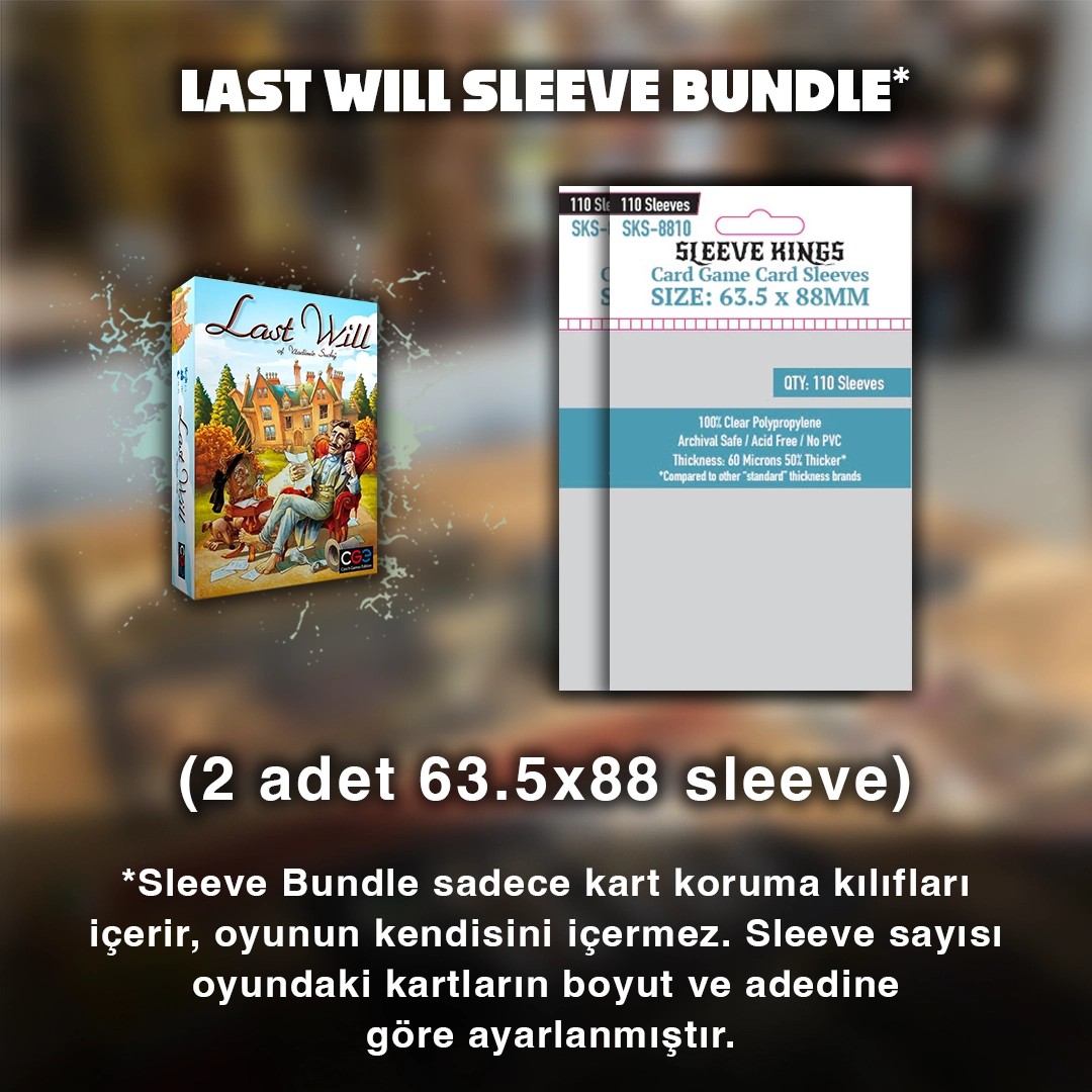 Last Will Sleeve Bundle