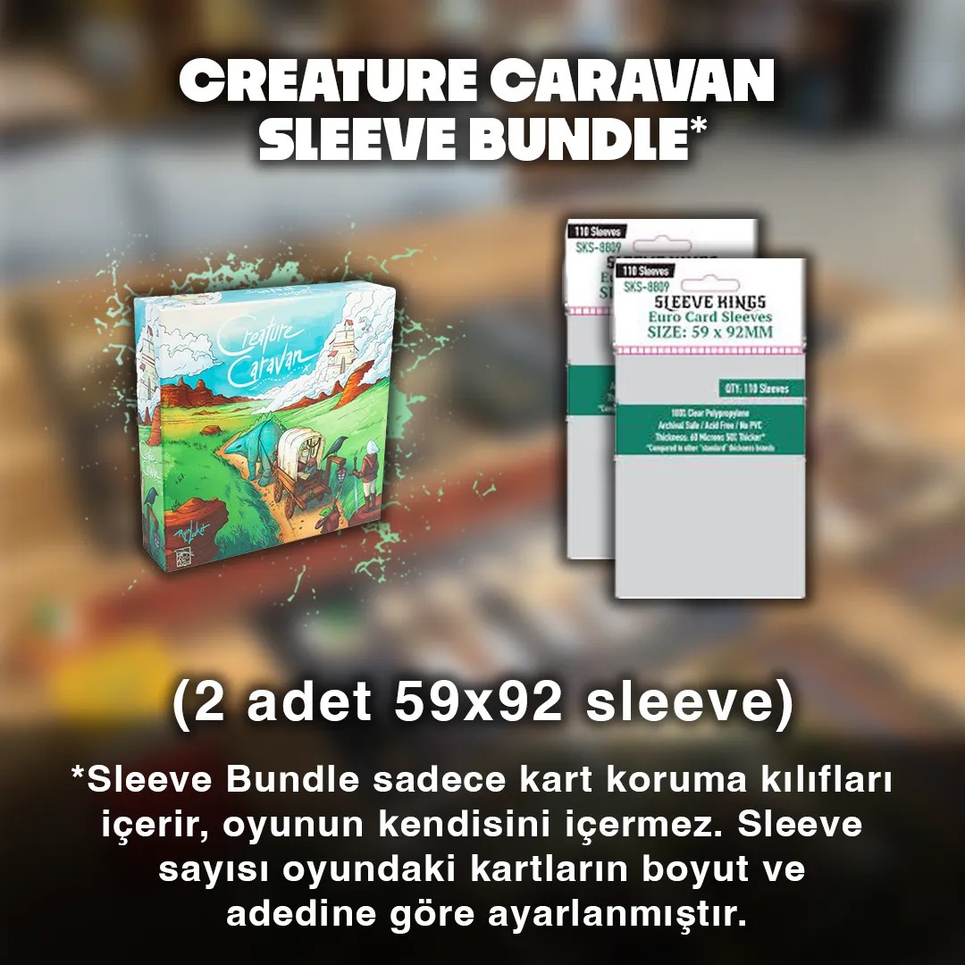 Creature Caravan Sleeve Bundle