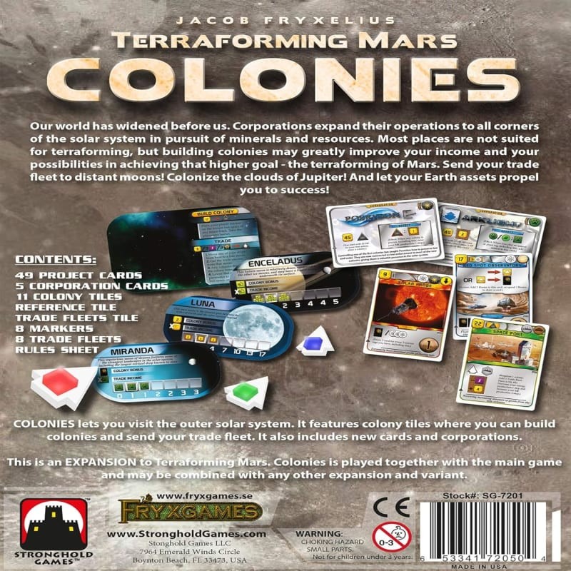 Terraforming Mars Colonies (İngilizce)