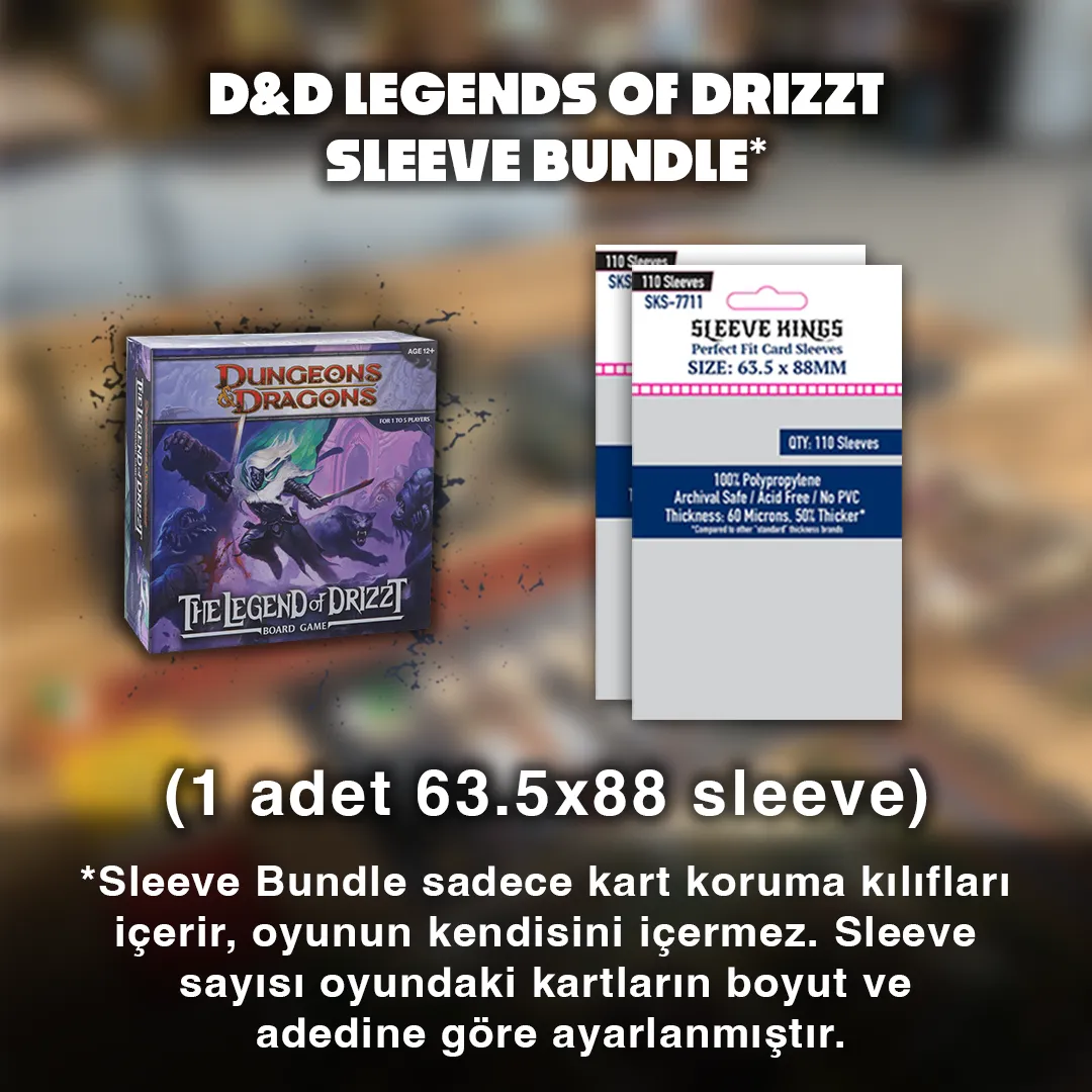 D&D Legend Of Drizzt Sleeve Bundle