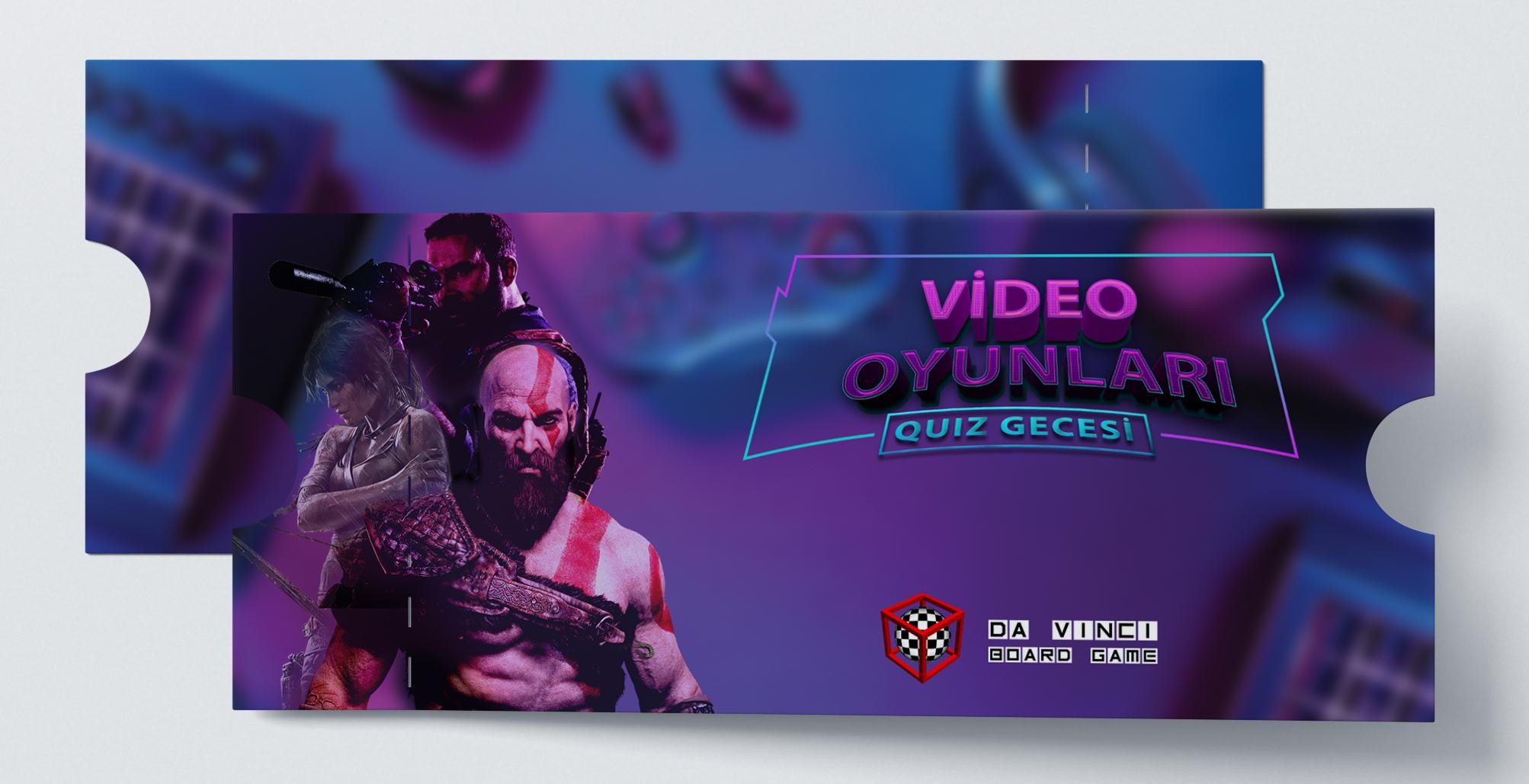 Video Oyunları Quiz Bileti