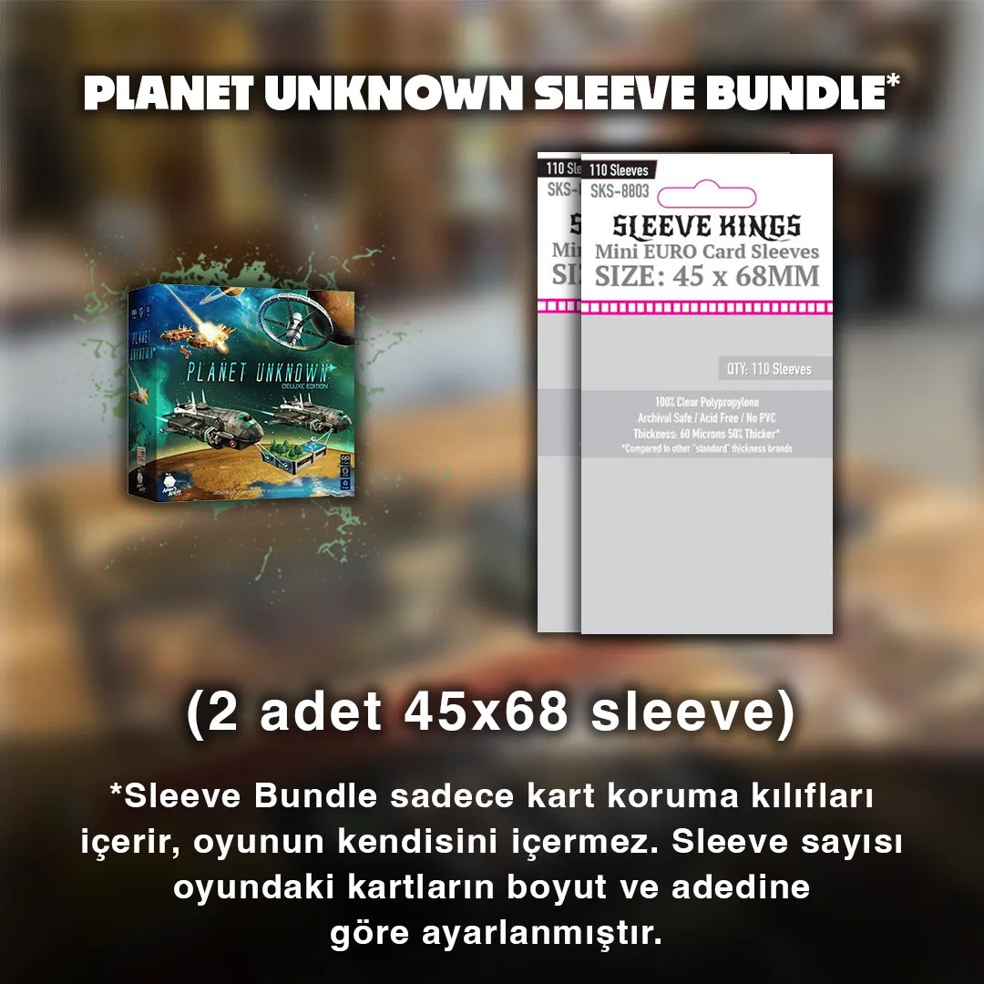 Planet Unknown Sleeve Bundle