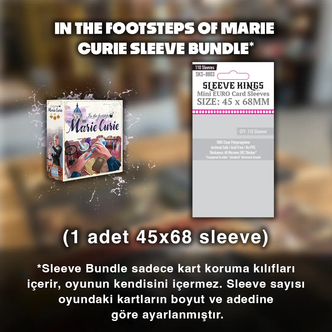 In The Footsteps of Marie Curie Sleeve Bundle