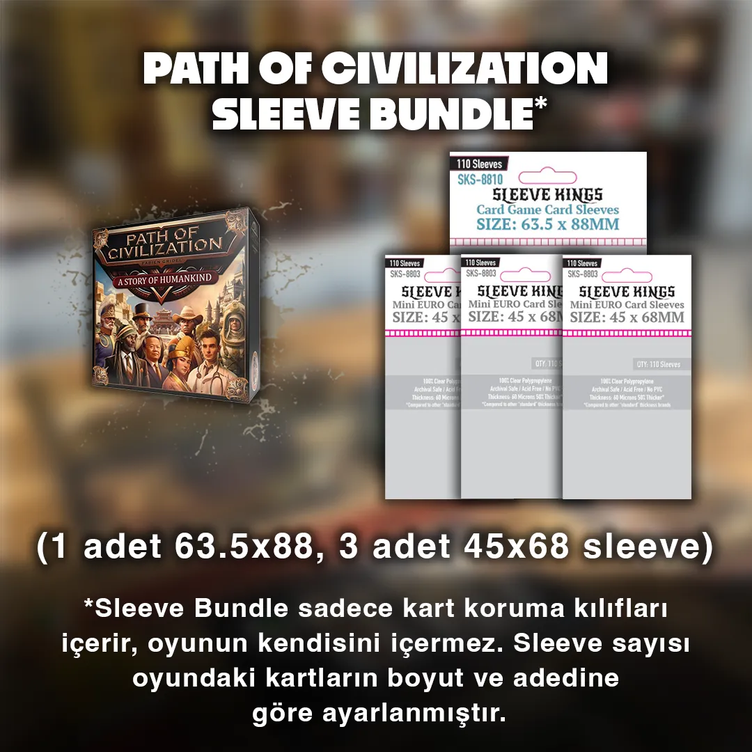 Path Of Civilization Sleeve Bundle