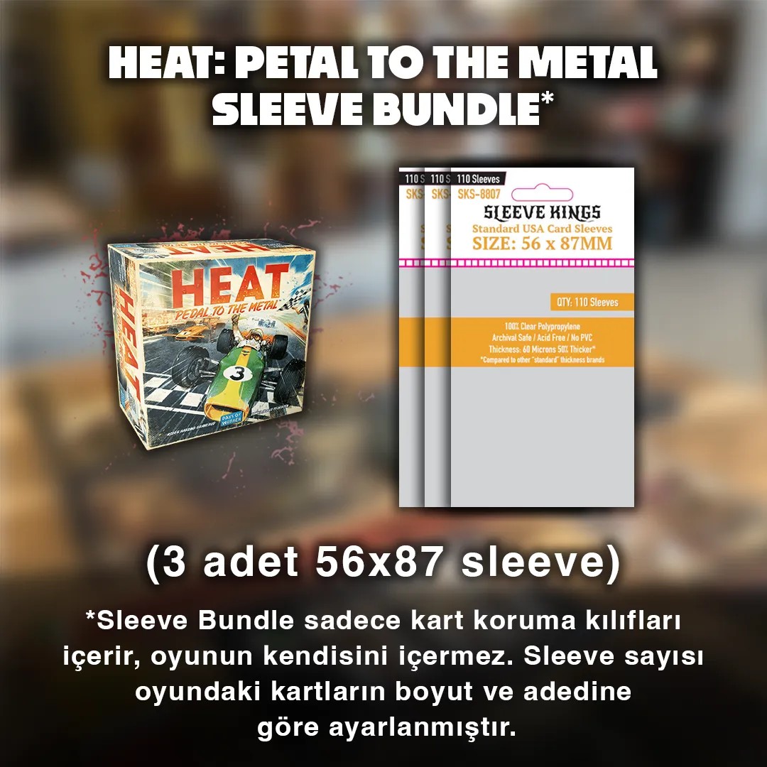 Heat: Pedal To The Metal Sleeve Bundle