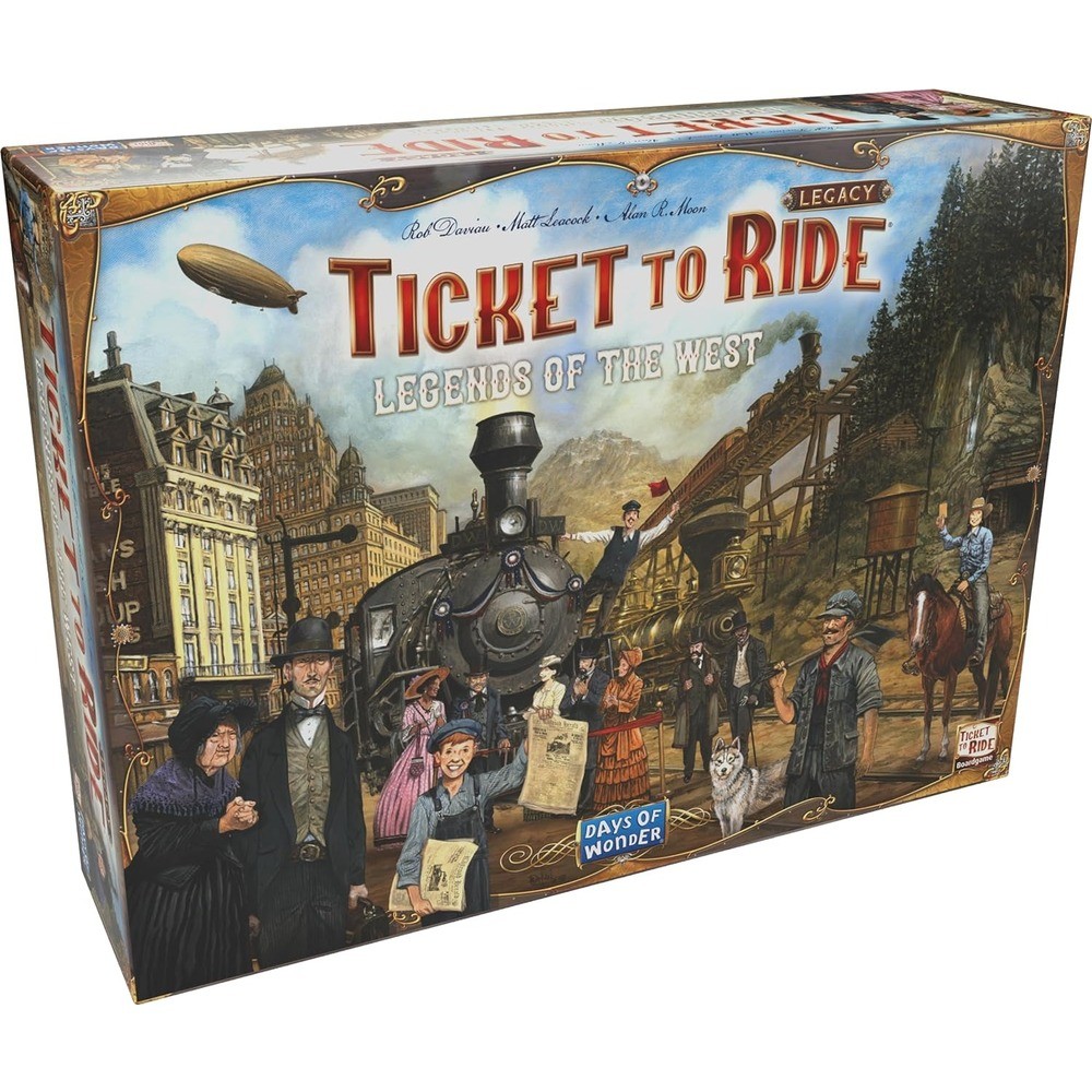 Ticket to Ride Legacy: Legends of the West (ingilizce)