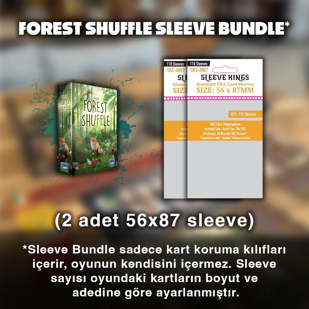 Forest Shuffle Sleeve Bundle