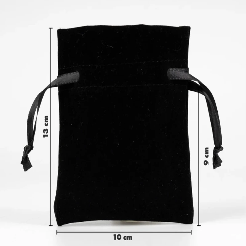 Zar Kesesi - 10x13 cm - Siyah