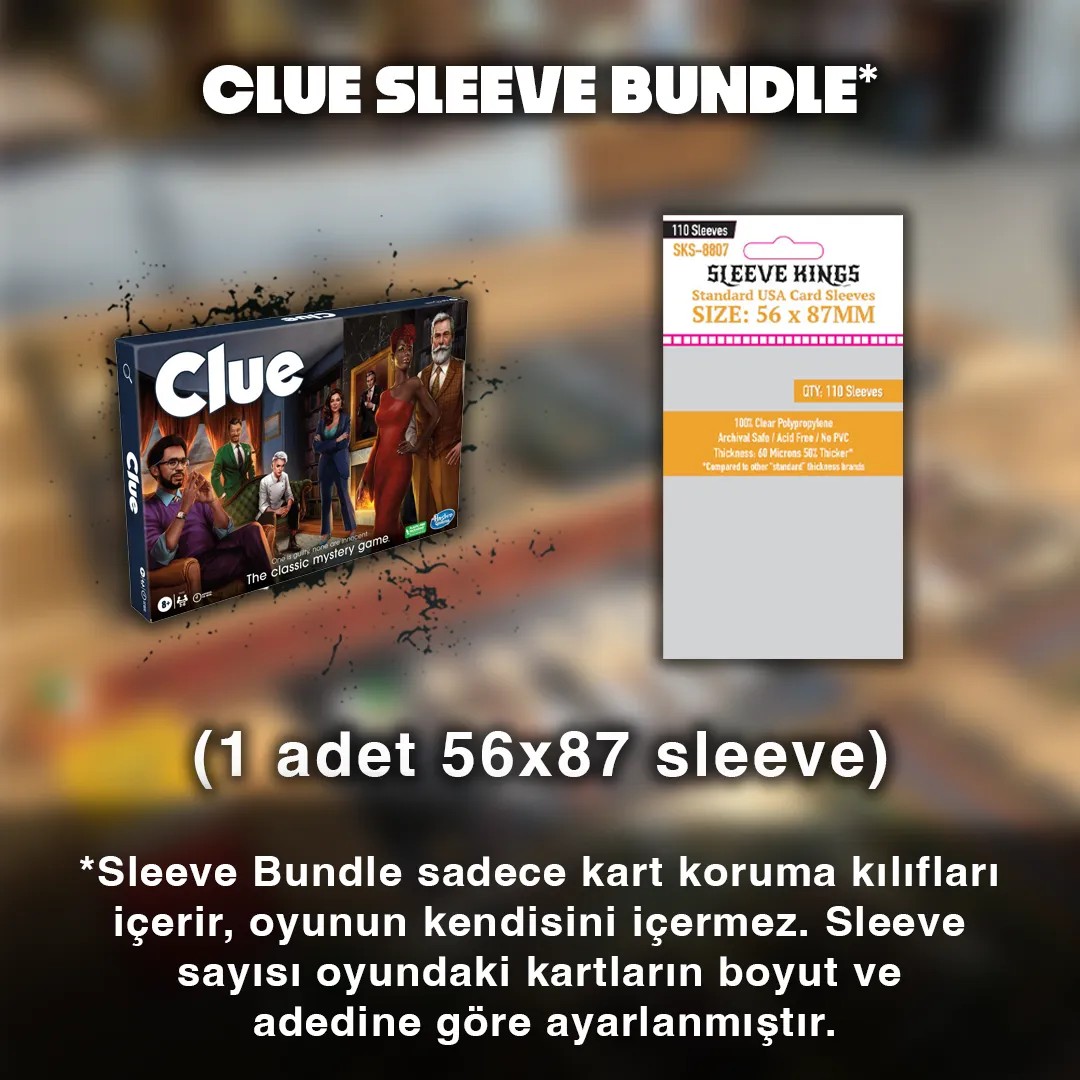 Cluedo Sleeve Bundle