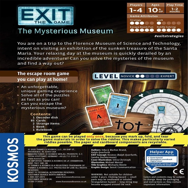 Exit - Mysterium Museum (İngilizce)