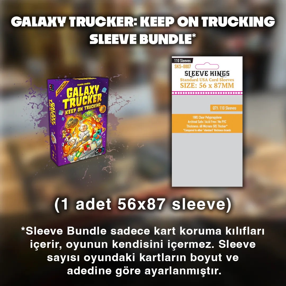 Galaxy Trucker Keep On Trucking Sleeve Bundle