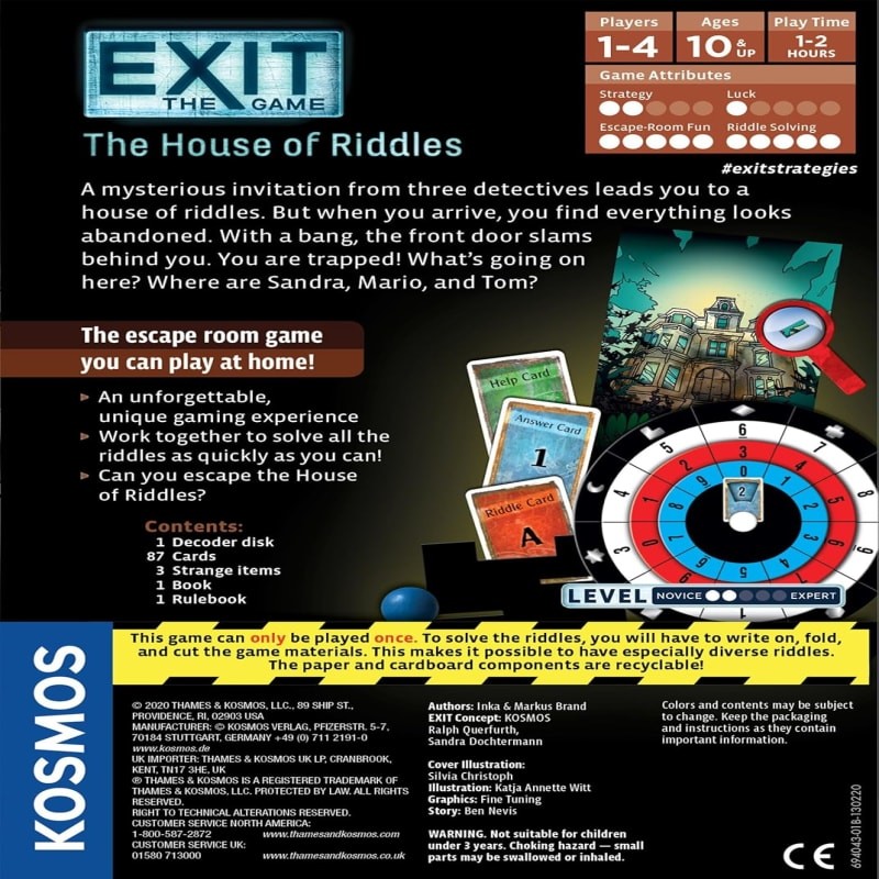 Exit - House Of Riddles (İngilizce)