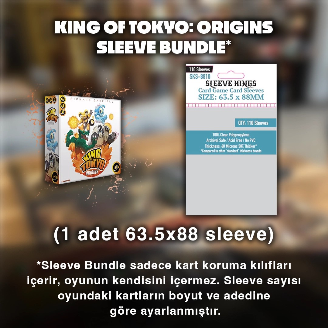 King Of Tokyo: Origins Sleeve Bundle