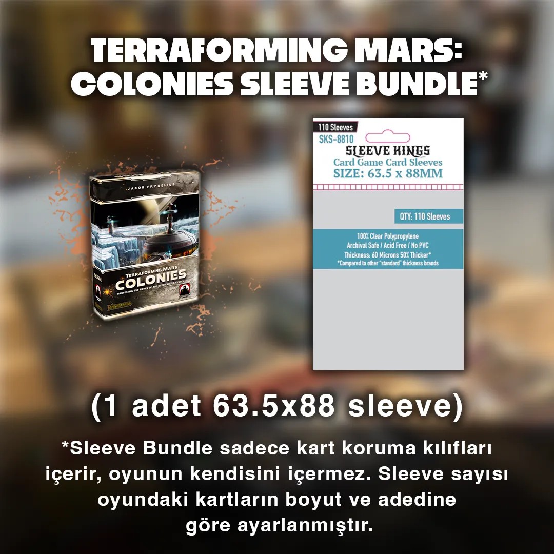 Terraforming Mars: Colonies Sleeve Bundle