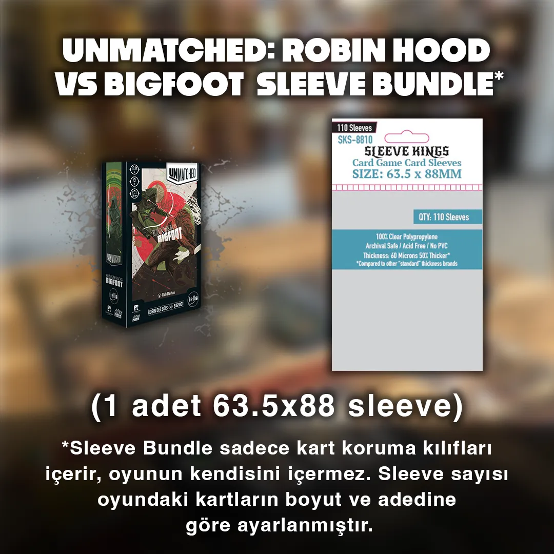 Unmatched: Robin Hood Vs Bigfoot Sleeve Bundle