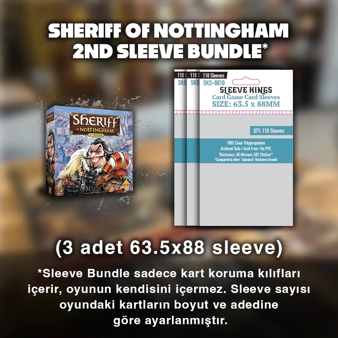Sheriff Of Nottingham 2Nd Sleeve Bundle