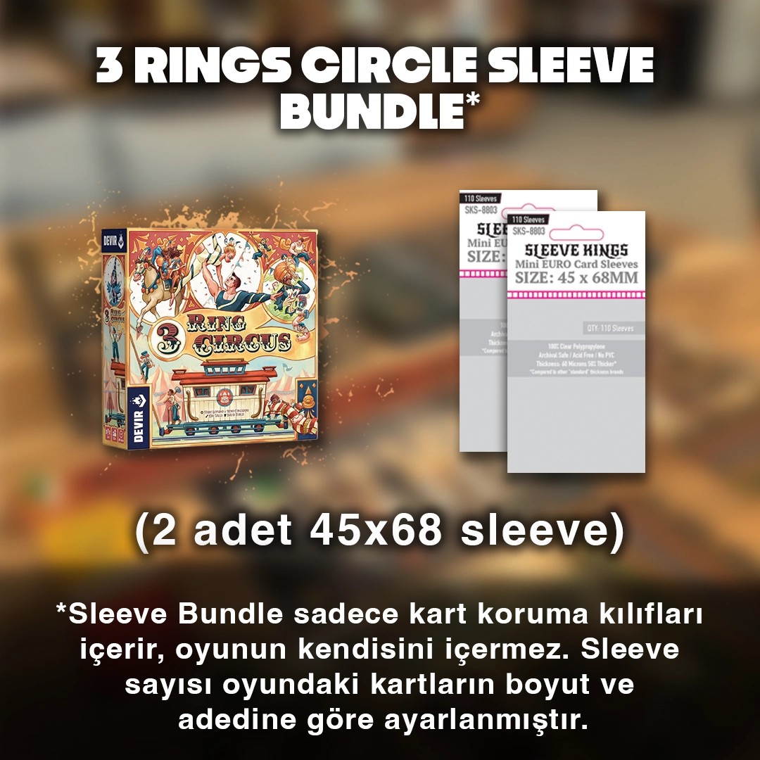 3 Ring Circus Sleeve Bundle