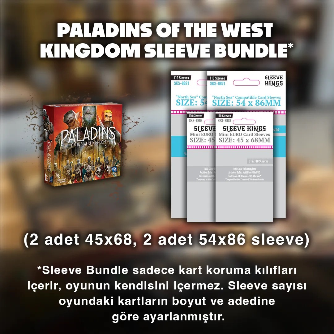 Paladins Of The West Kingdom Sleeve Bundle