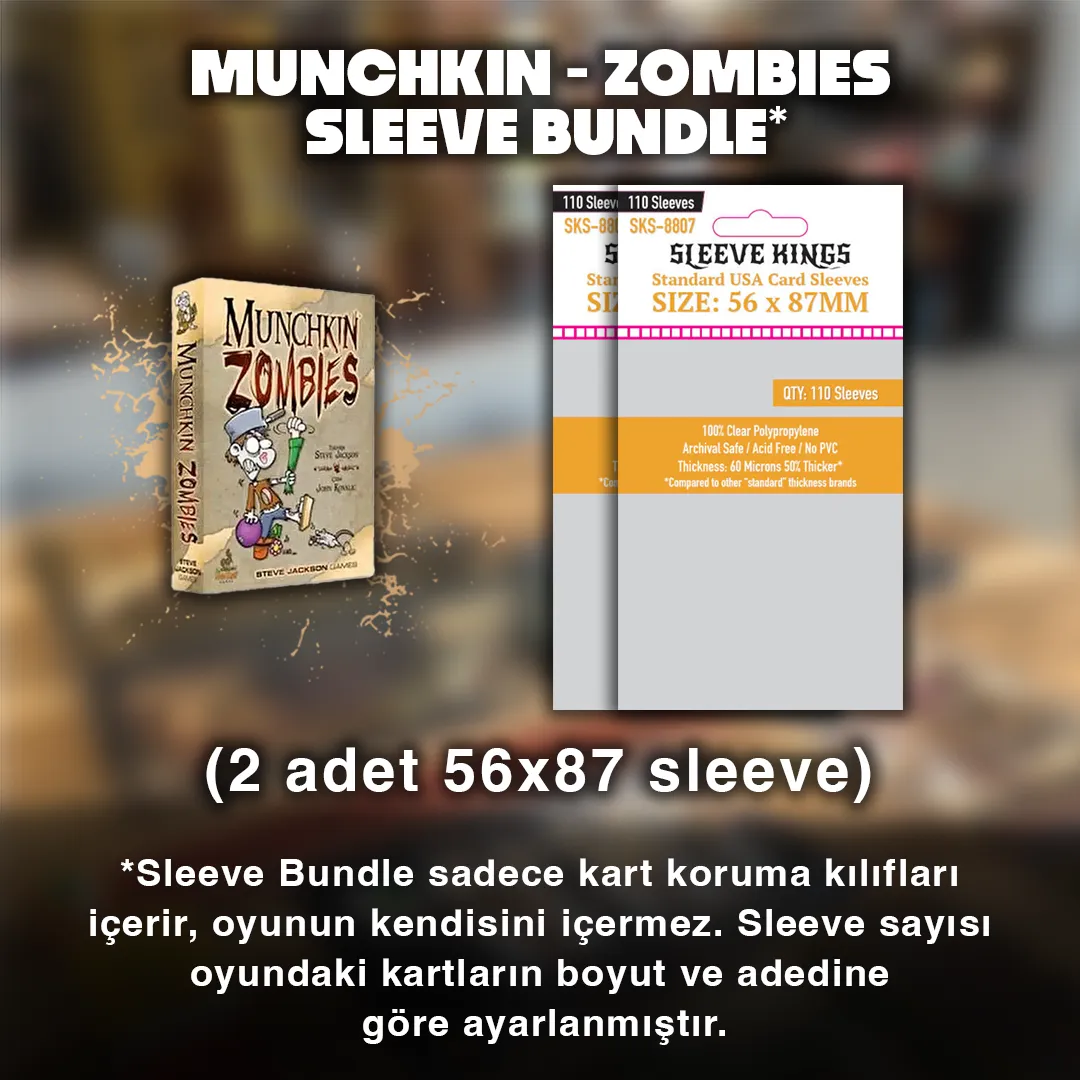 Munchkin - Zombies Sleeve Bundle