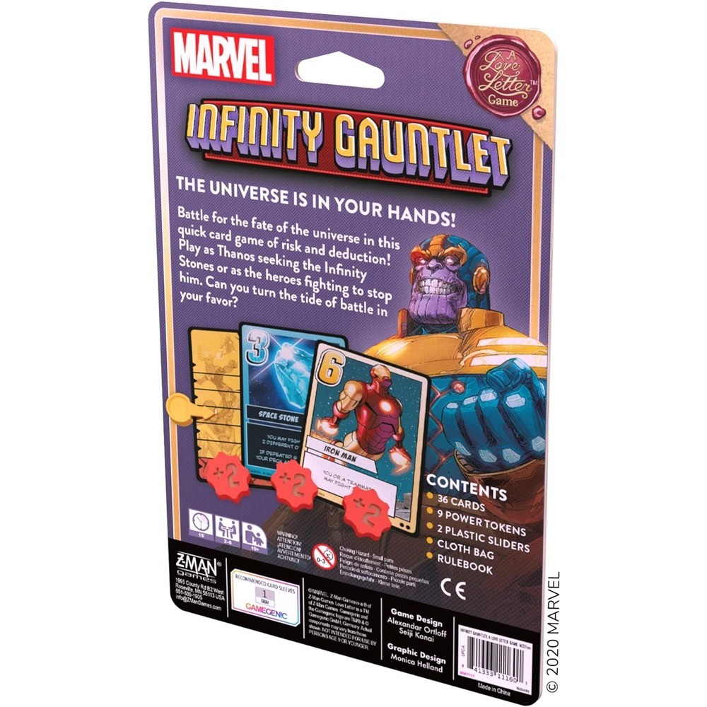 Infinity Gauntlet: A Love Letter Game (ingilizce)