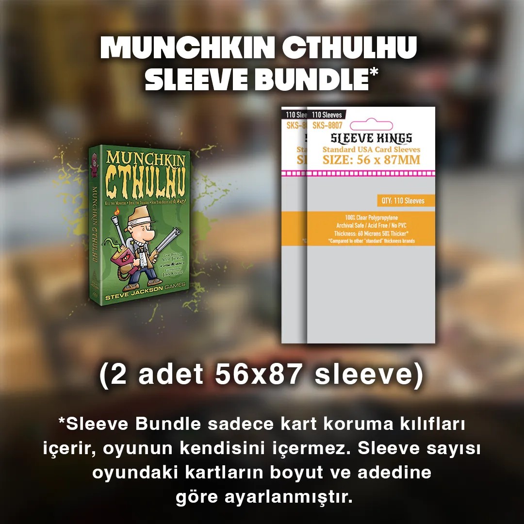 Munchkin Cthulhu Sleeve Bundle