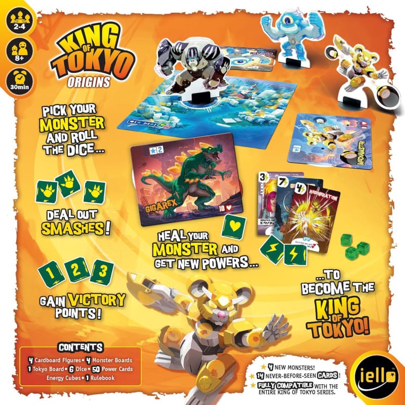 King of Tokyo : Origins (ingilizce)