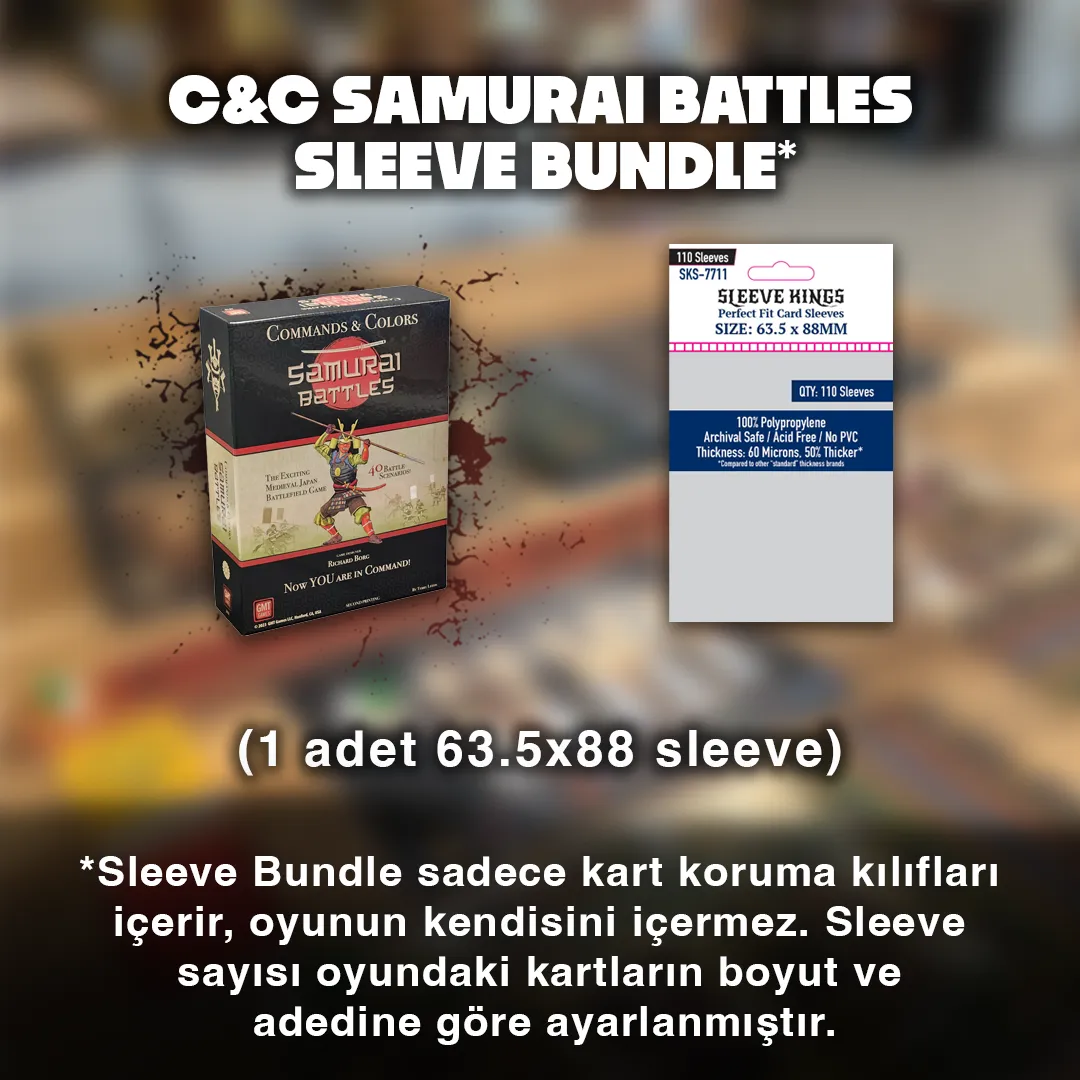 C&C Samurai Battles Sleeve Bundle