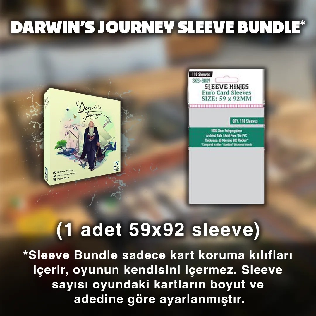 Darwin'S Journey Sleeve Bundle