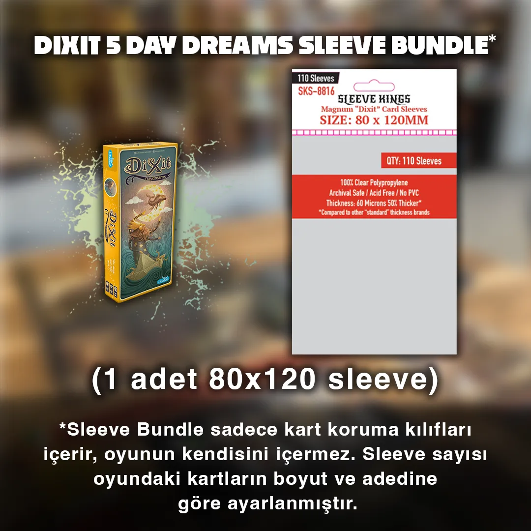 Dixit 5 Day Dreams Sleeve Bundle