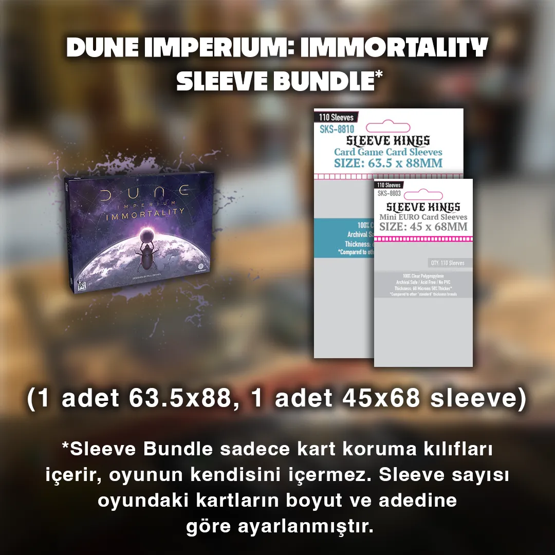 Dune Imperium: Immortality Sleeve Bundle