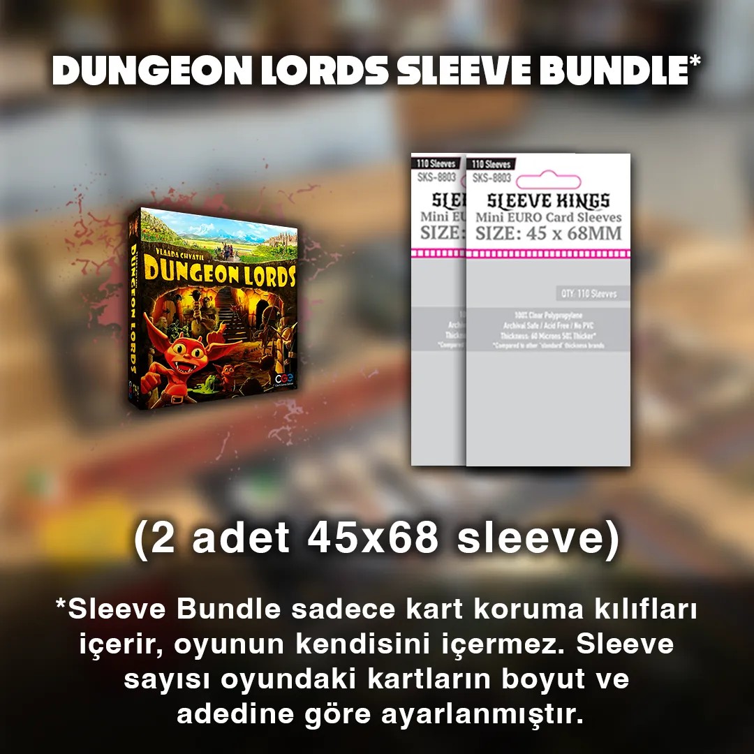 Dungeon Lords Sleeve Bundle