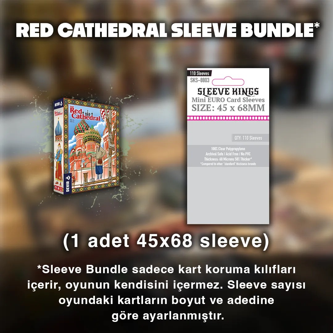 Red Cathedral Sleeve Bundle