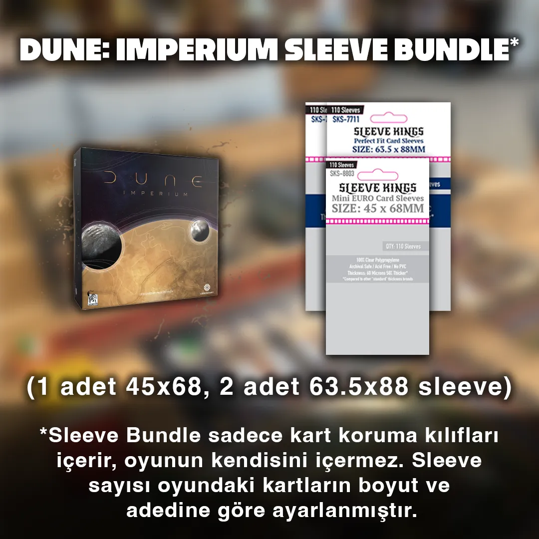 Dune İmperium Sleeve Bundle