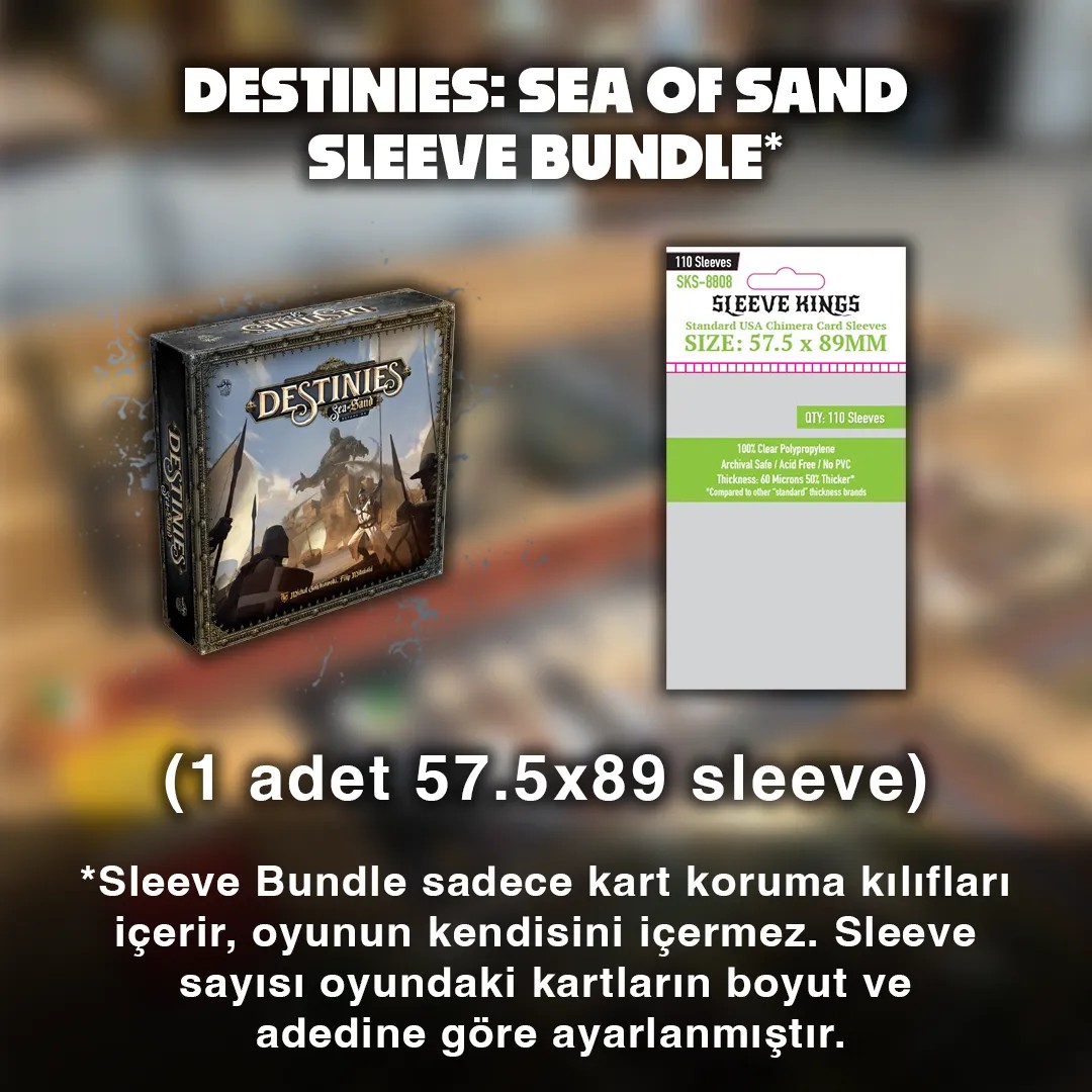 Destinies: Sea of Sand Sleeve Bundle