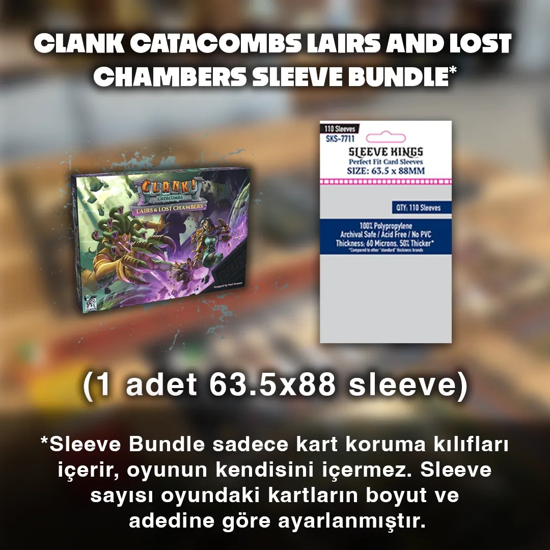 Clank Catacombs Lairs And Lost Chambers Sleeve Bundle