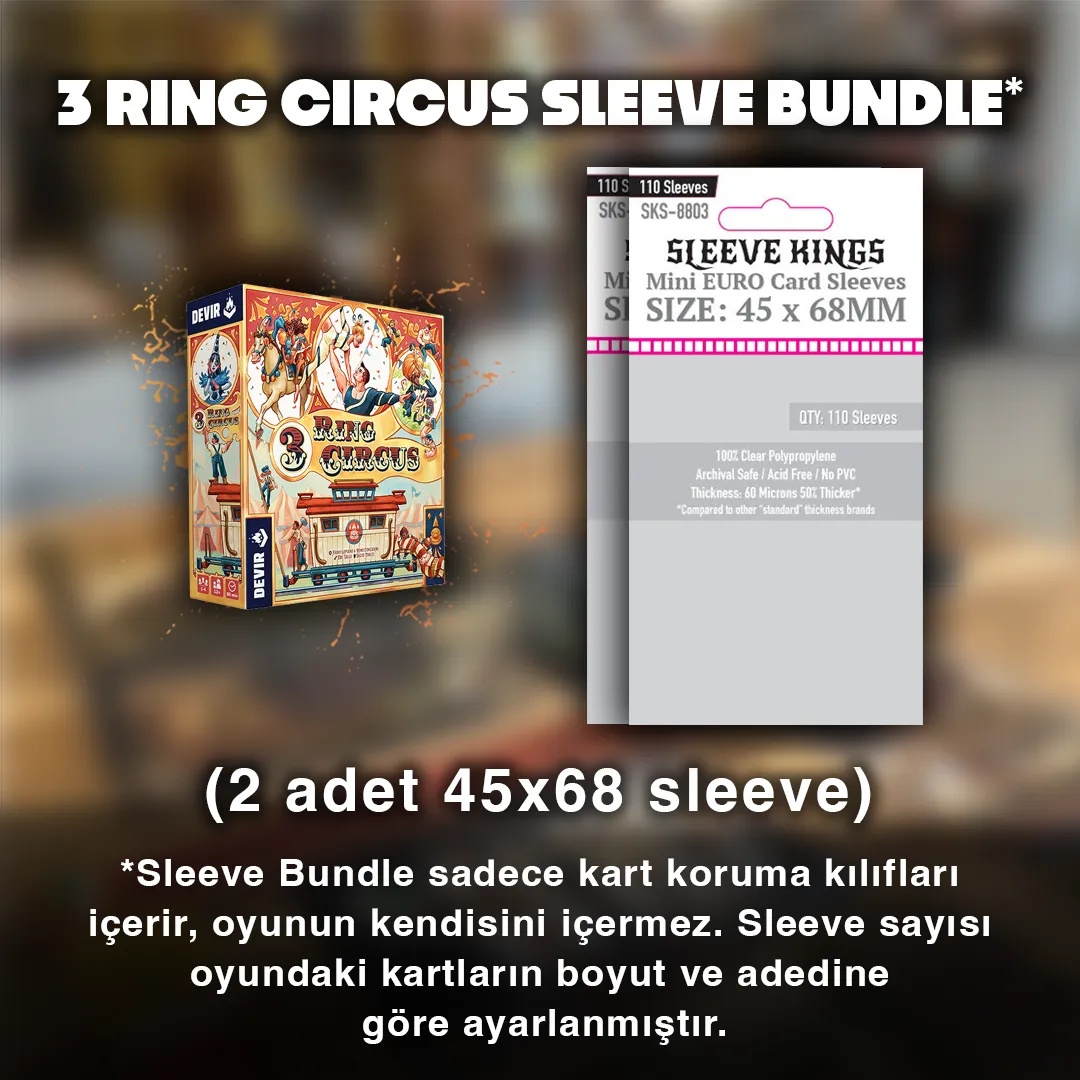 3 Ring Circus Sleeve Bundle