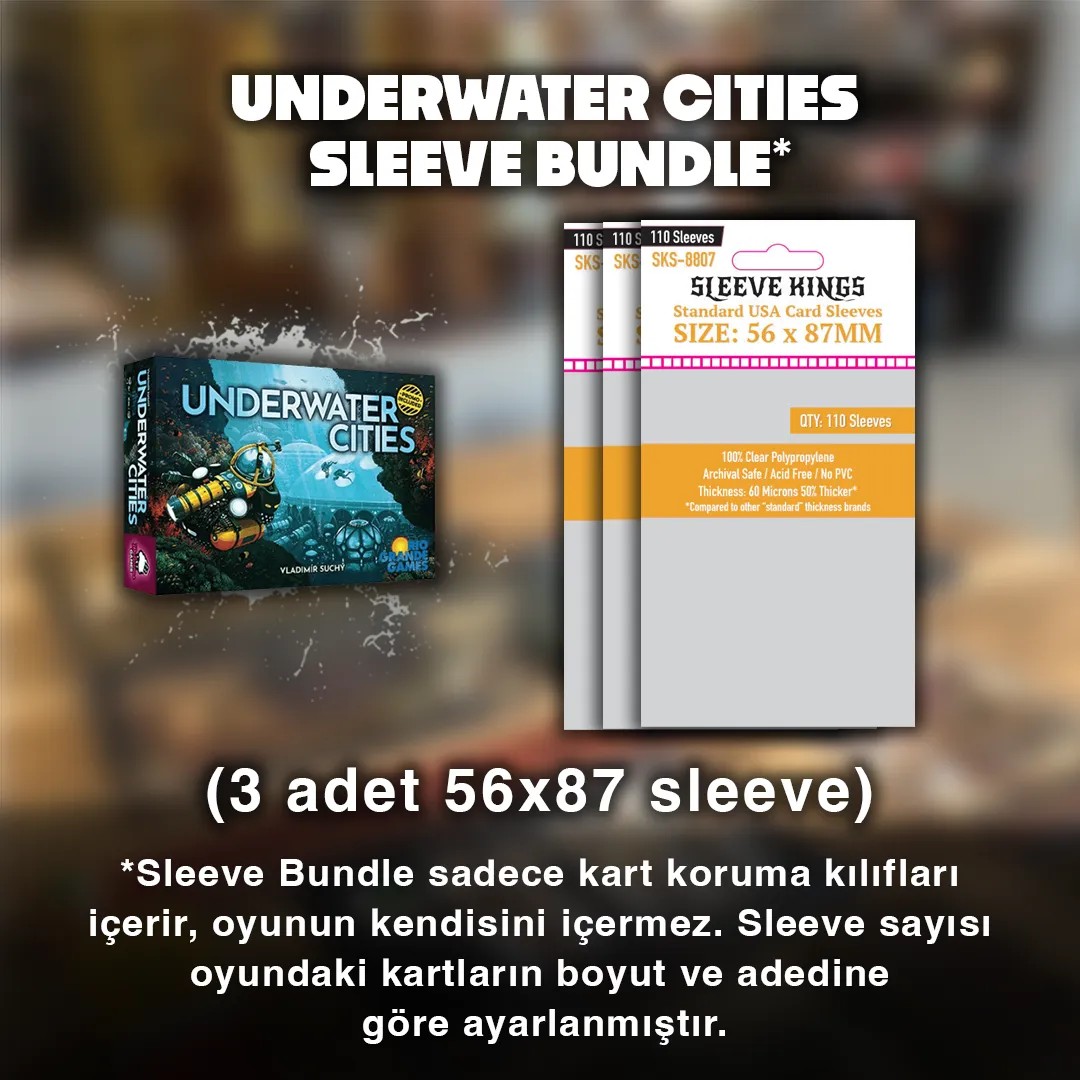 Underwater Cities Sleeve Bundle