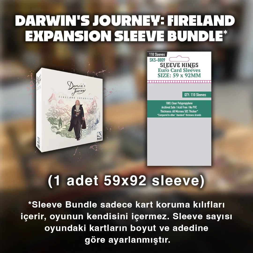 Darwin's Journey: Fireland Expansion Sleeve Bundle