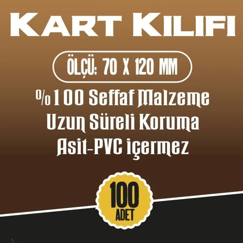 70x120 mm Kart Kılıfı