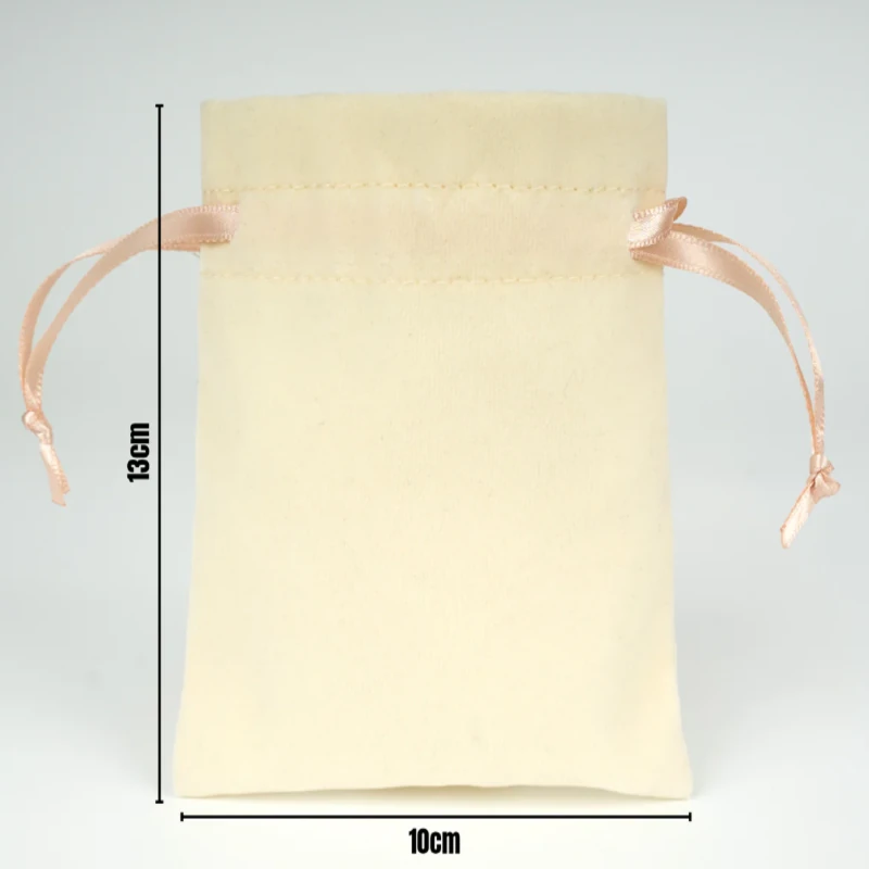 Zar Kesesi - 10x13 cm - Pudra