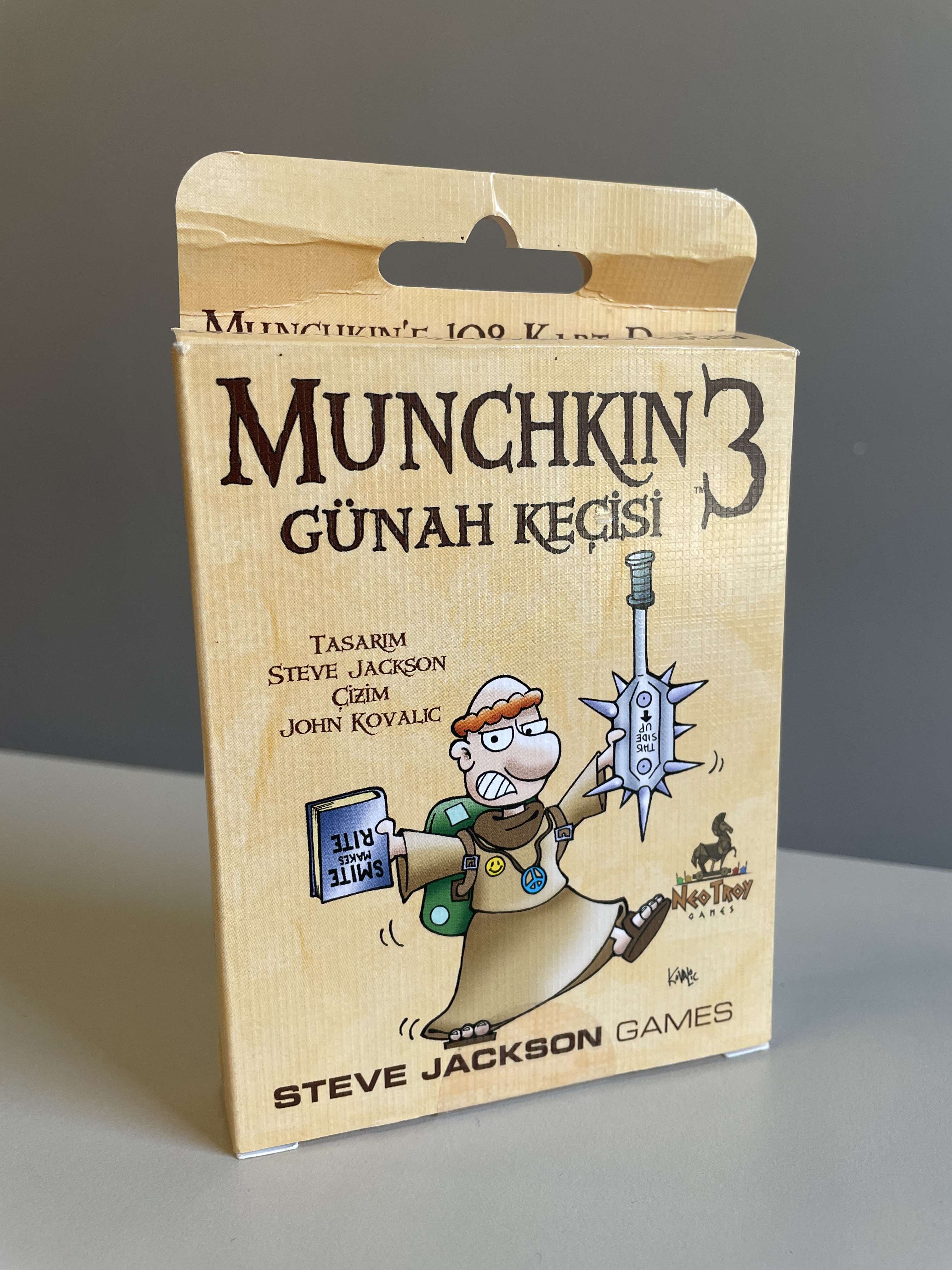 Hasarlı Munchkin 3 - Günah Keçisi