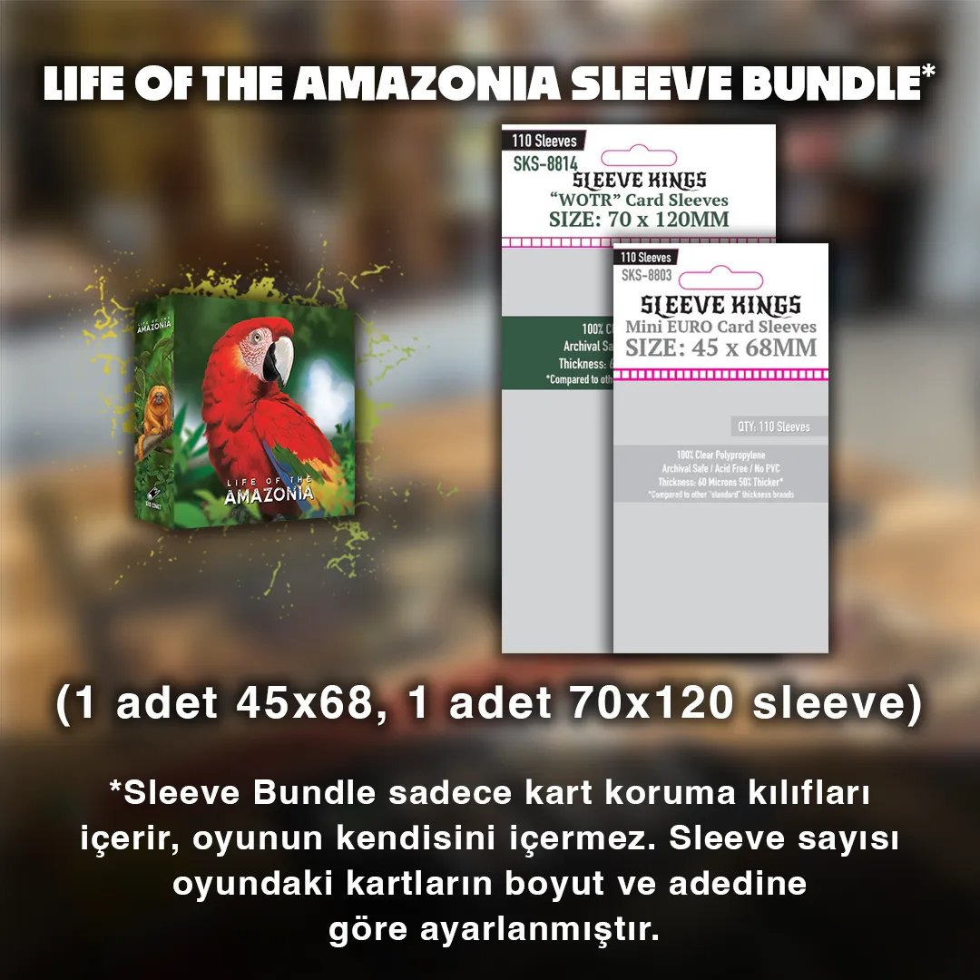 Life of the Amazonia Sleeve Bundle