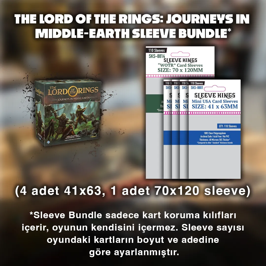 The Lord of the Rings: Journeys in Middle-Earth Sleeve Bundle