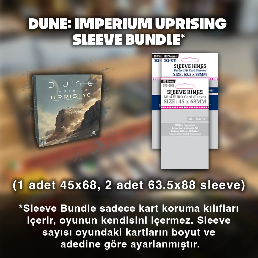 Dune İmperium: Uprising Sleeve Bundle